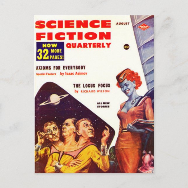 Science Fiction vierteljährlich 71 Postkarte (Vorderseite)