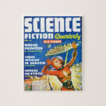 Science Fiction vierteljährlich Puzzle<br><div class="desc">Genießen Sie dieses phantastische,  klassische Pulp Fantasy/Science Fiction Rätsel mit Bildern aus den 1930er,  1940er und 1950er Jahren!</div>