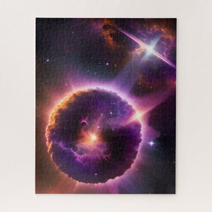 Science Fictional Cosmic Lila Universe Puzzle