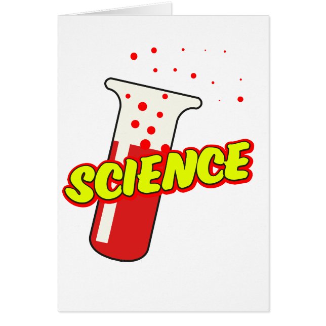 Science Flask Cartoon (Vorne)