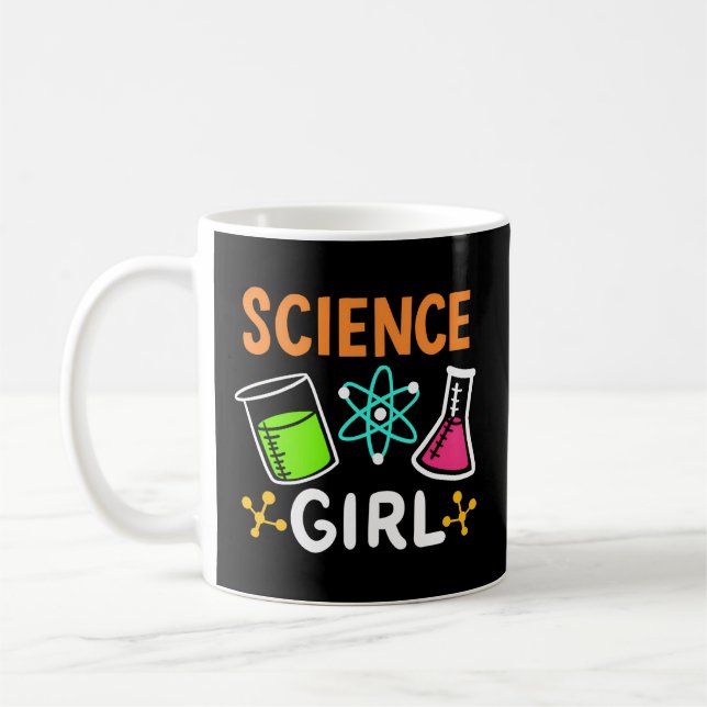 Science Future Chemie Biologe Lehrerin Student Kaffeetasse (Links)
