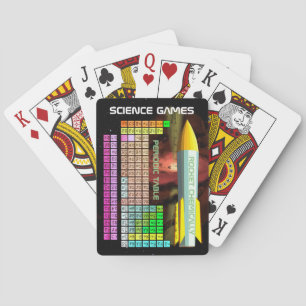 Science Games Periodic Table Playing Cards Spielkarten