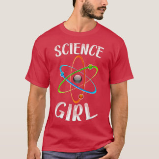 Science Girl Chemie Lover Biology Student Teach T-Shirt