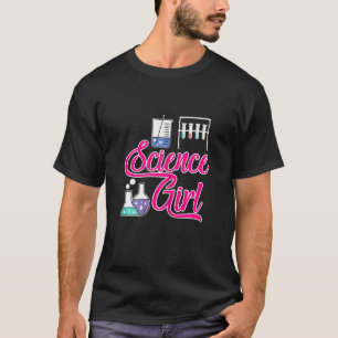 Science Girl Stem Biology Chemistry Physical Women T-Shirt