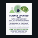 Science Icons, Science Course Advertising Flyer<br><div class="desc">Science Icons,  Science Course Advertising Flyer vom Business Card Store.</div>