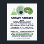 Science Icons, Science Course Advertising Flyer<br><div class="desc">Science Icons,  Science Course Advertising Flyer vom Business Card Store.</div>