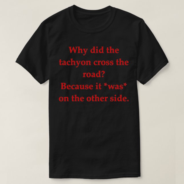 Science Joke 31 T-Shirt (Design vorne)