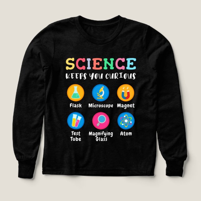 Science keeps you curious (Design Vorderseite)