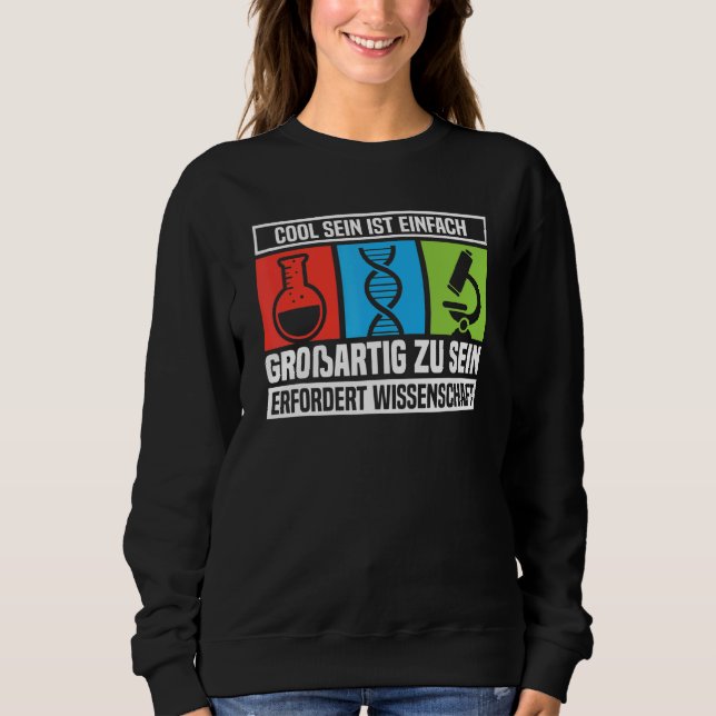 Science Laboratory Chemistry Pharmaceutical Labrad Sweatshirt (Vorderseite)