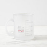 Science Labrador Beaker Personalisiert Big Label T Mattglastasse<br><div class="desc">Für den Wissenschaftsliebhaber in Ihrem Leben. Diese 10 oz Tasse ist wie ein Stück Laborgläser mit Abschlüssen für einen 250 ml Becher vergleichbarer Größe gefertigt. Sie können es sogar mit Ihren Initialen oder Namen personalisieren, genau wie in einem Labrador. Design wird vorne und hinten wiederholt. Gute Idee für Lehrer oder...</div>