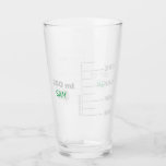Science Labrador Beaker Personalisiert Drink Glass Glas<br><div class="desc">Für den Wissenschaftsliebhaber in Ihrem Leben. Dieses Glas ist wie ein Stück Laborgläser mit Abschlüssen für ein 250 ml Becherglas hergestellt. Sie können es sogar mit Ihren Initialen oder Namen personalisieren,  genau wie in einem Labrador. Design wird vorne und hinten wiederholt. Gute Idee für Lehrer!</div>