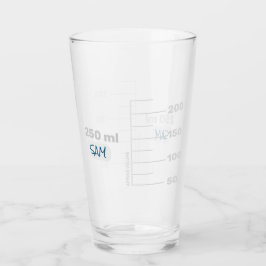 Science Labrador Beaker Personalisiert Drink Glass Glas