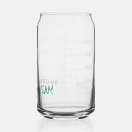 Science Labrador Beaker Personalisiert Glass Chemi Dosenglas