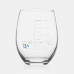 Science Labrador Beaker Personalisiert Glass Chemi Weinglas Ohne Stiel<br><div class="desc">Für den Wissenschaftsliebhaber in Ihrem Leben. Dieses 16 oz Edelweinglas wird wie ein Laborgläser hergestellt,  mit Abschlüssen für einen 450-ml-Becher vergleichbarer Größe. Sie können es sogar mit Ihren Initialen oder Namen personalisieren,  genau wie in einem Labrador. Design wird vorne und hinten wiederholt. Tolle Idee für Lehrer und Abschluss!</div>