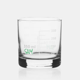 Science Labrador Beaker Personalisiert Glass Chemi Whiskyglas