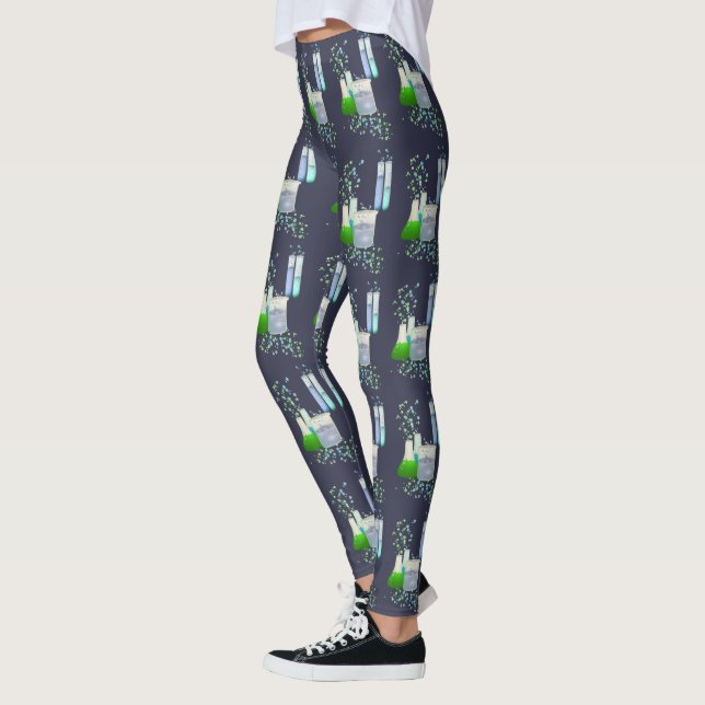 Science Labrador Beakers and Test Tubes Leggings (Links)
