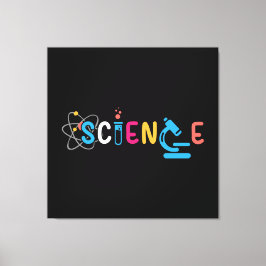 Science Labrador Leinwanddruck