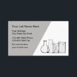 Science Labrador Theme Business Cards Visitenkarte<br><div class="desc">Vorlage zum Thema Visitenkarte im Wissenschaftslabor,  erstellt mit Labrador-Testglasware und klassischem Visitenkartenlayout. Entwickelt für einen Labrador für medizinische Tests,  für Genealogie-Dienstleistungen oder für einen Labrador für wissenschaftliche Tests.</div>