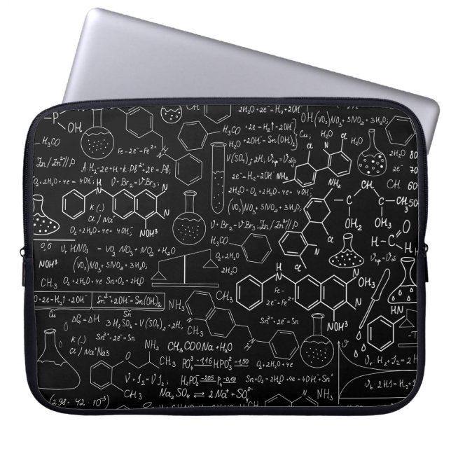 Science Laptop Sleeve (Vorderseite)