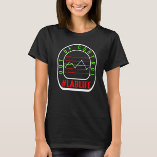 Science Life Labrador aus Kontrolle Chemie Student T-Shirt