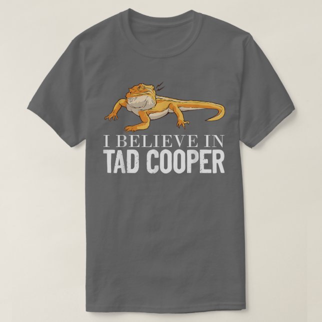 Science Lizard Tad Cooper Fan T-Shirt (Design vorne)