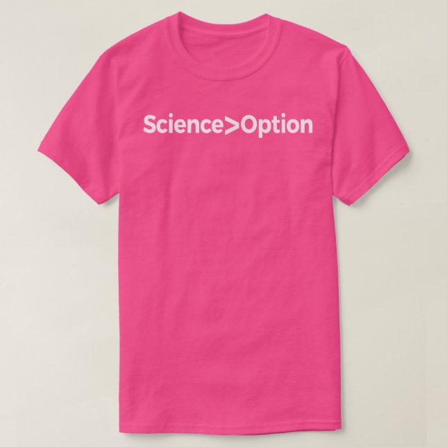 Science Lover Biology Chemistry Physical Science O T-Shirt (Design vorne)