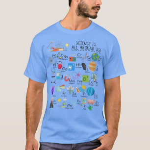 Science Lover Stem Tribe Steminist Stem Chemie T-Shirt