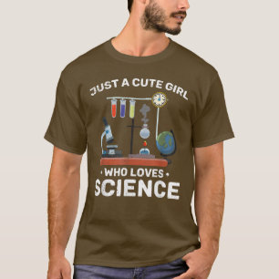 Science Lover Women Scientist Chemistry Laboratory T-Shirt