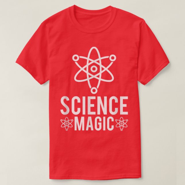 Science Magic But Real Physics Chemistry Teacher  T-Shirt (Design vorne)
