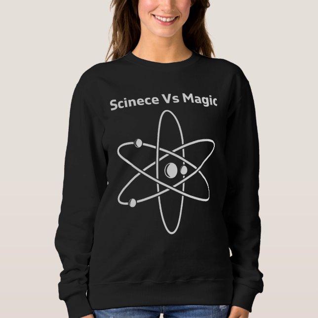 Science Magic Fun Experiments For Students Chemist Sweatshirt (Vorderseite)