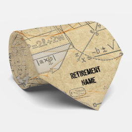 Science Mathematik Lehrer Altersvorsorge Geschenk Krawatte