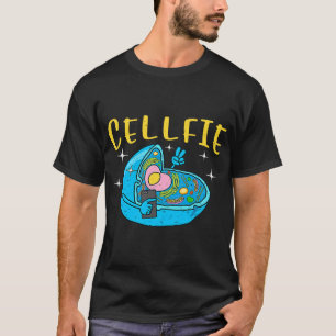 Science Nerd Cellfie Earth Take Selfie Scientists T-Shirt
