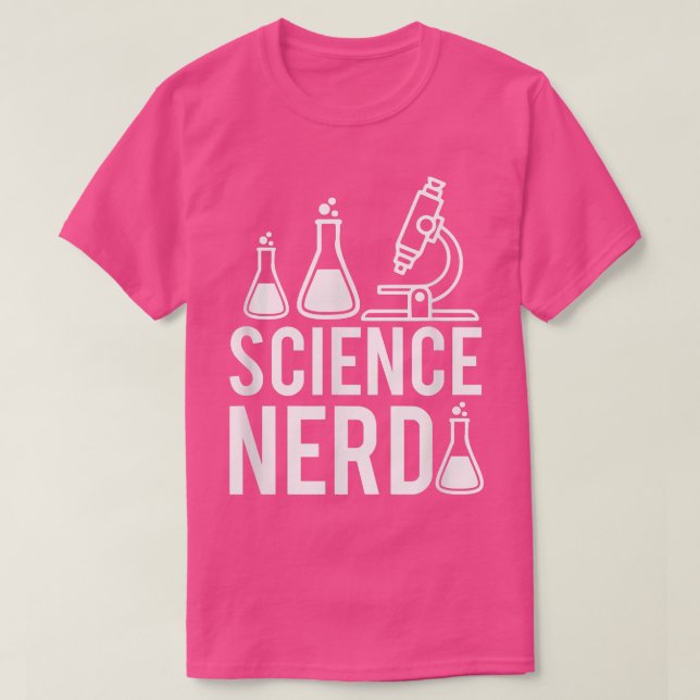 Science Nerd Science Chemistry Biology Physics Tea T-Shirt (Design vorne)