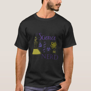 Science Nerd Symbole für das Shirt der Frauen