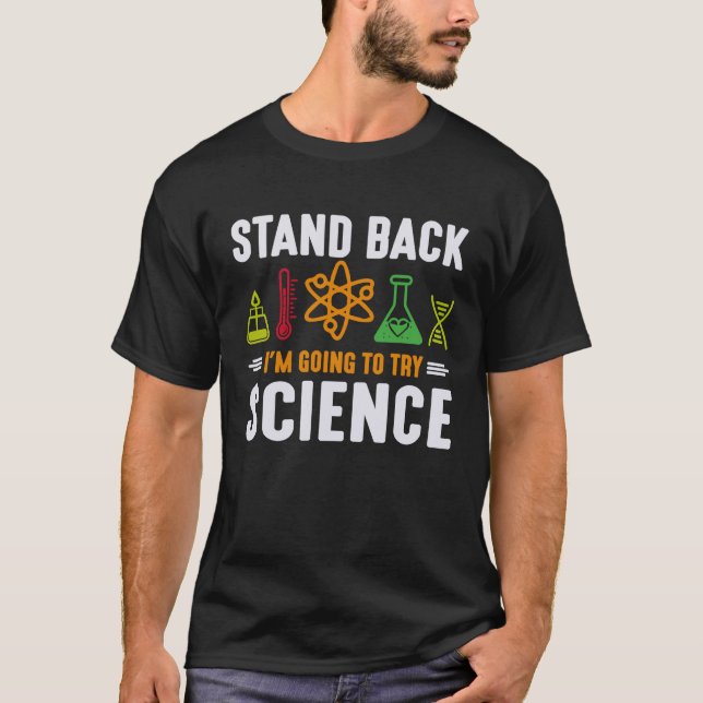 Science Physics Nerd T-Shirt (Vorderseite)