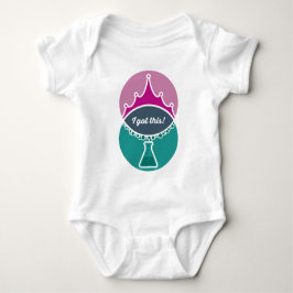 Science Princess (Mute) Baby Shirt