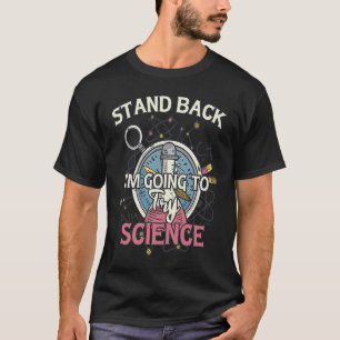 Science Quote Labrador Experiment Grafik T-Shirt