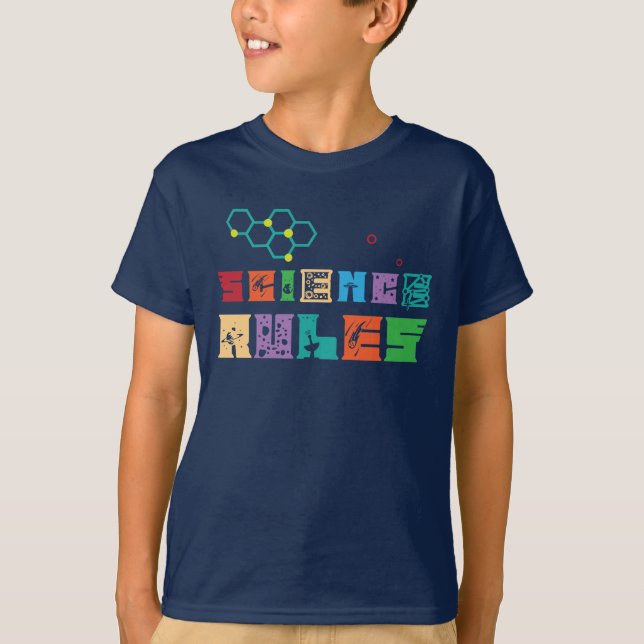 Science regelt Kinderhemd T-Shirt (Vorderseite)