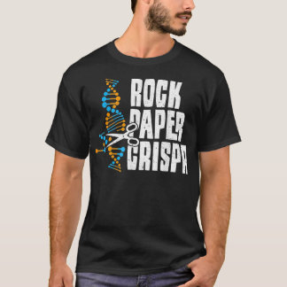 Science Rock Paper Crispr Ingenieur-Redewendungen T-Shirt