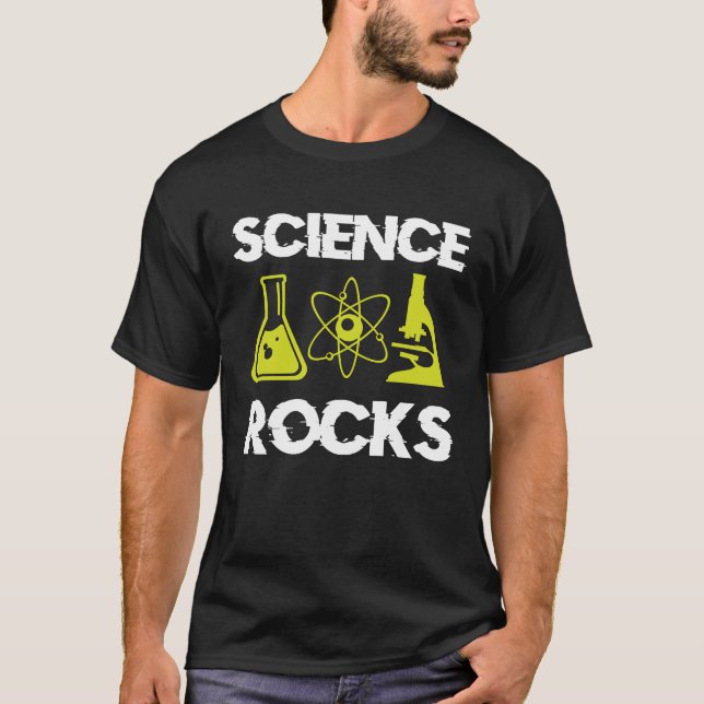 Science Rocks Chemie T-Shirt (Vorderseite)