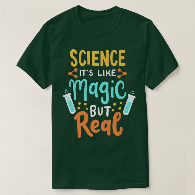 Science Scientist Teacher Student Chemist Physicis T-Shirt (Design vorne)