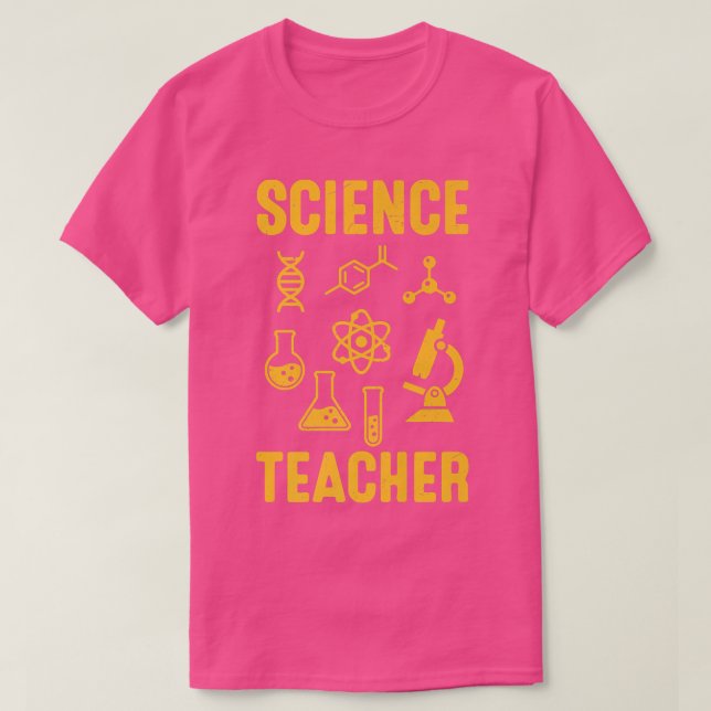 Science Teacher First Day of School Funny Back To  T-Shirt (Design vorne)