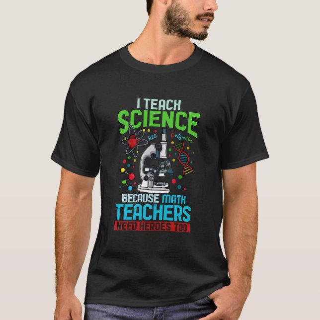 Science Teacher For Science Teachers T-Shirt (Vorderseite)