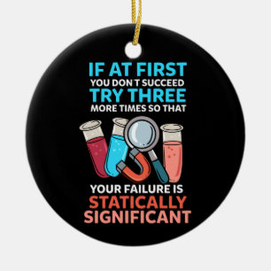 Science Teacher Keramik Ornament