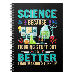 Science Teacher Student Chemistry Laboratory Notizblock