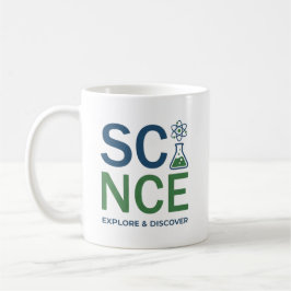 Science Teacher Typography Design Kaffeetasse