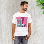 Science Test Tube T-Shirt<br><div class="desc">Mit unserem exklusiven Men's Science Explorer T - Shirt, wo Stil auf wissenschaftliche Neugier trifft! Entfesseln Sie Ihren inneren Chemiker mit diesem auffälligen Design mit einer akribisch detaillierten Grafik eines klassischen Prüfröhrchens. Egal, ob Sie ein treuer Labrador sind oder einfach nur die Wunder der Naturwissenschaften schätzen, dieses Shirt wird bestimmt...</div>