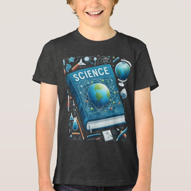 Science: The World of Discovery Tri-Blend Shirt (Vorderseite)