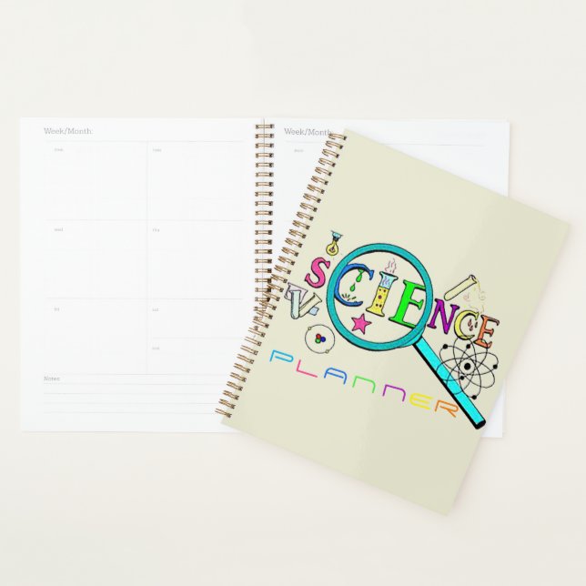 Science Two Page Medium Calendar Planer (Anzeige)