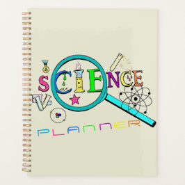 Science Two Page Medium Calendar Planer